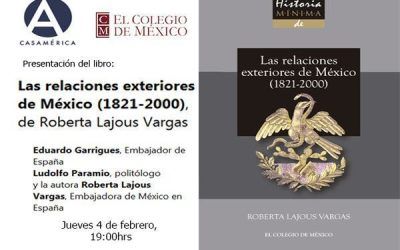 PRESENTACIÓN DEL LIBRO SOBRE LAS RELACIONES EXTERIORES DE MEXICO