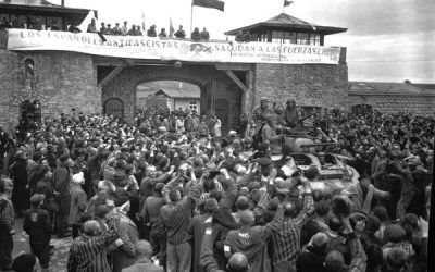 En recuerdo de las víctimas del holocausto.
