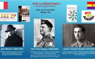 27 de mayo de 2016 : Jornada Nacional de la Resistencia en la Place Armand-Carrel de París