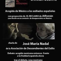 CHARLA-DEBATE ACOGIDA EN MEXICO A LOS EXILIADOS REPÚBLICANOS