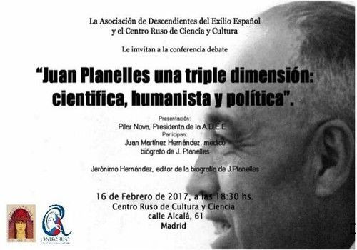 Juan Planelles: Presentación de su biografía