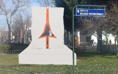 Inauguración del nuevo monumento a las Brigadas Internacionales