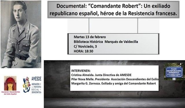 DOCUMENTAL: «Comandante Robert»