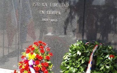 Homenaje a los exiliados españoles que lucharon por la liberación de Europa