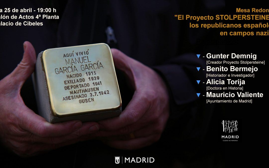 Proyecto Stolpersteine en Madrid