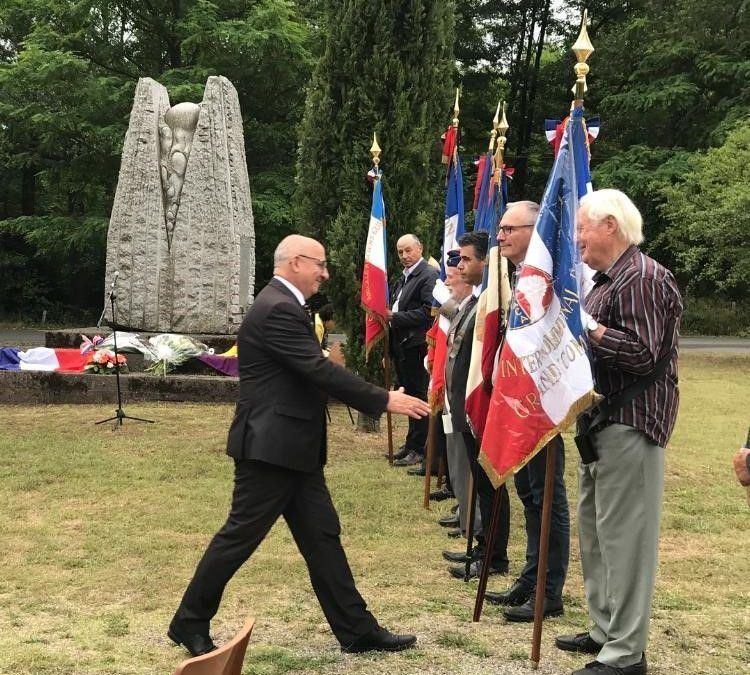 Homenaje de los Departamentos del Gard, la Lozère y Ardèche, Junio 2019