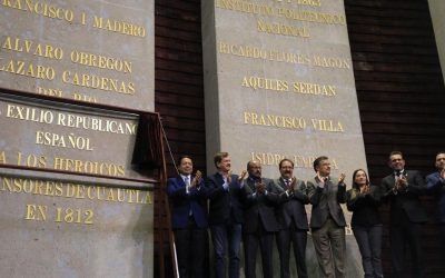 La Camara de Diputados de Mexico Conmemora el Exilio Repúblicano Español