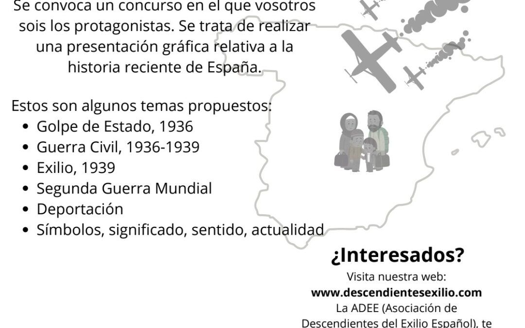 Convocatoria de concurso ¿CÓMO VES TÚ LA HISTORIA?